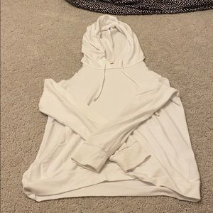 Cold shoulder hoodie